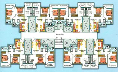 Project Image of 0.0 - 900.0 Sq.ft 2 BHK Apartment for buy in Chhugani Pride