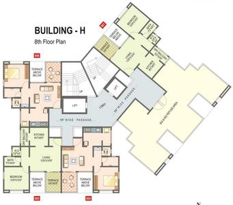 Project Image of 915 Sq.ft 2 BHK Apartment / Flat for sale in Pirangut for Rs. 5500000