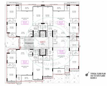 Project Image of 1240.86 - 1295.01 Sq.ft 3 BHK Apartment for buy in Shiv Kailasha Icon