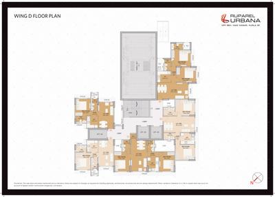 Project Image of 0.0 - 595.0 Sq.ft 2 BHK Apartment for buy in Ruparel Urbana