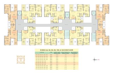 Project Image of 1039 Sq.ft 2 BHK Apartment / Flat for sale in Kiwale for Rs. 7000000