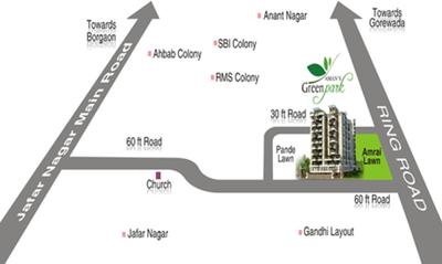 Project Image of 488.0 - 742.0 Sq.ft 2 BHK Apartment for buy in Green Amans Green Park
