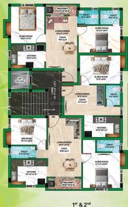 Project Image of 0.0 - 1176.0 Sq.ft 3 BHK Apartment for buy in BC Serene