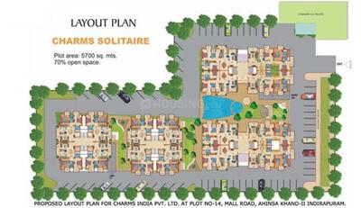 Project Image of 1250.0 - 1850.0 Sq.ft 2 BHK Apartment for buy in Charms Solitaire