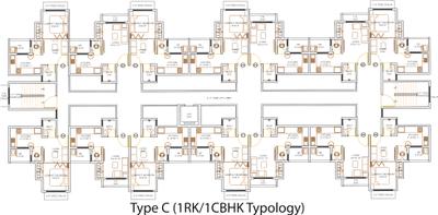Project Image of 350.0 - 565.0 Sq.ft 1 RK Apartment for buy in Oyster Anantam Phase I