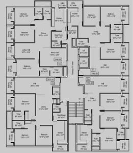 Project Image of 1795.0 - 2140.0 Sq.ft 3 BHK Apartment for buy in Hasmai Nawayath Residency
