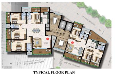 Project Image of 1040.12 - 1881.32 Sq.ft 3 BHK Apartment for buy in Land Krishna Kuteera