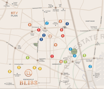 Project Image of 0.0 - 1550.0 Sq.ft 4 BHK Apartment for buy in Snehshilp Bliss