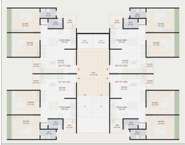 Project Image of 596.64 - 832.8 Sq.ft 2 BHK Apartment for buy in Sahajanand Vatika