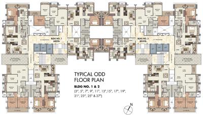 Project Image of 1050 Sq.ft 2 BHK Apartment / Flat for sale in Ulhasnagar for Rs. 9000000