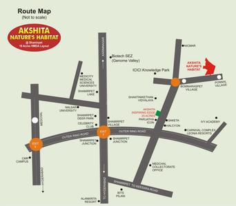 Project Image of 1602.0 - 4608.0 Sq.ft Residential Plot Plot for buy in Akshita Natures Habitat