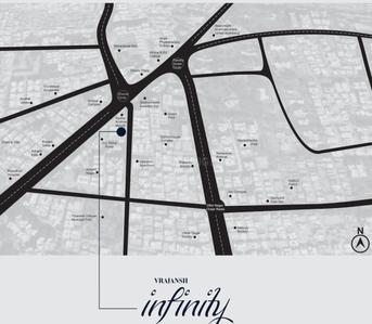 Project Image of 896.1 - 1199.21 Sq.ft 3 BHK Apartment for buy in Vrajansh Infinity