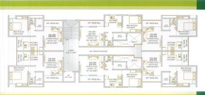 Project Image of 244.0 - 508.0 Sq.ft 1 RK Apartment for buy in Om Green Park
