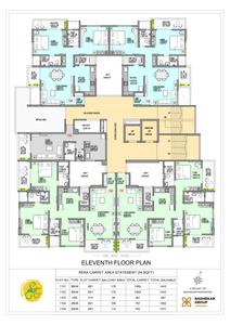 Project Image of 683.83 - 1073.48 Sq.ft 2 BHK Apartment for buy in Badhekar Harshada CHSL