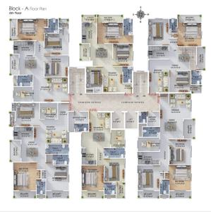 Project Image of 1058.0 - 2083.0 Sq.ft 2 BHK Apartment for buy in Aadayae Parvati Towers