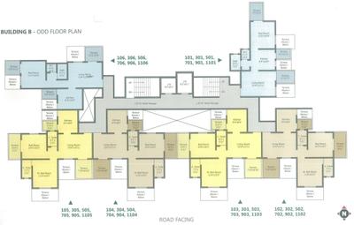 Project Image of 675.0 - 877.0 Sq.ft 1 BHK Apartment for buy in Uma Mangal Shrushti
