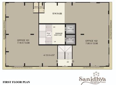 Project Image of 0.0 - 644.0 Sq.ft 2 BHK Apartment for buy in Sanidhya Heights