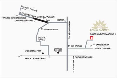 Project Image of 1400 Sq.ft 3 BHK Apartment / Flat for sale in Wanwadi for Rs. 13200000