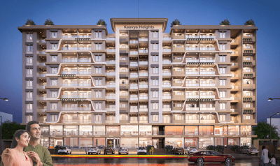 Project Image of 1302.6 - 1824.16 Sq.ft 2 BHK Apartment for buy in Kaavya Heights