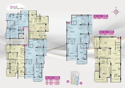 Project Image of 1034.0 - 1718.0 Sq.ft 2 BHK Apartment for buy in Lotus Signature