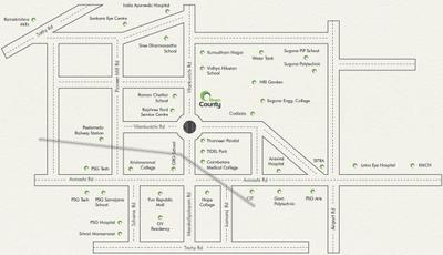 Project Image of 1155.0 - 1580.0 Sq.ft 2 BHK Apartment for buy in Green County Phase 1