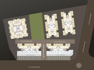 Project Image of 379.64 - 540.46 Sq.ft 1 BHK Apartment for buy in Jaydev Om Aashtha
