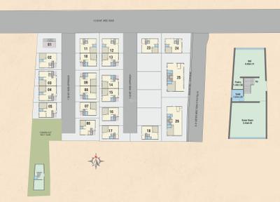 Project Image of 846.9 - 3211.63 Sq.ft 1 BHK Villa for buy in Noble Emirates Hills Villas