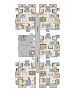 Project Image of 2220 Sq.ft 3 BHK Apartment / Flat for sale in Financial District for Rs. 25000000