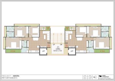 Project Image of 0.0 - 1845.0 Sq.ft 3 BHK Apartment for buy in Shubhang Shyam Zircon Amora
