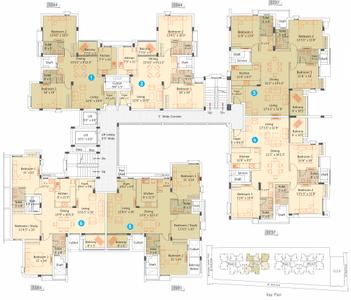 Project Image of 1244.0 - 1737.0 Sq.ft 2 BHK Apartment for buy in Appaswamy Habitat
