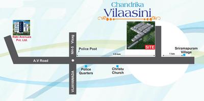 Project Image of 671.99 - 807.94 Sq.ft 2 BHK Apartment for buy in Raki Chandrika Vilaasini Keeravani