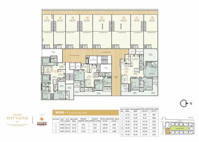 Project Image of 1332.0 - 2433.0 Sq.ft 3 BHK Apartment for buy in Shubh Nirvana