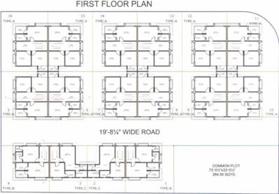 Project Image of 1040.55 - 1177.68 Sq.ft 4 BHK Villa for buy in Satvik Bunglows Phase 1