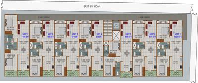 Project Image of 969.0 - 1106.0 Sq.ft 2 BHK Apartment for buy in Prabhavathi Lotus 2