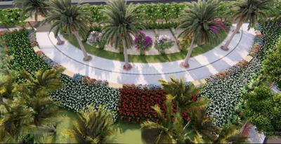 Hampton Palms Flower Garden 3