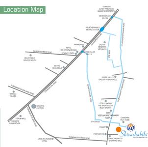 Bhagavathi Shivashakthi Location Plan 1