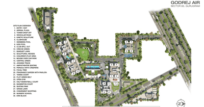 Project Image of 954.44 - 2599.0 Sq.ft 1 BHK Apartment for buy in Godrej Air Phase I