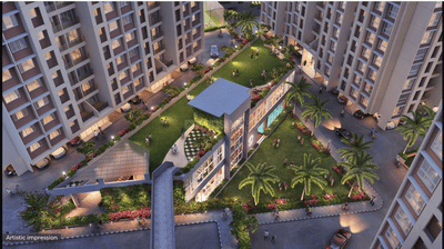 Project Image of 367.0 - 428.0 Sq.ft 1 BHK Apartment for buy in Charms Global City Type B1 Merlion