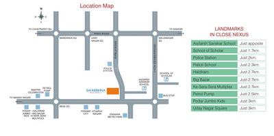Project Image of 1070.0 - 1328.0 Sq.ft 2 BHK Apartment for buy in Sai Krishna Residency