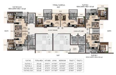 Project Image of 333.0 - 804.0 Sq.ft 1 BHK Apartment for buy in Infinity Residences