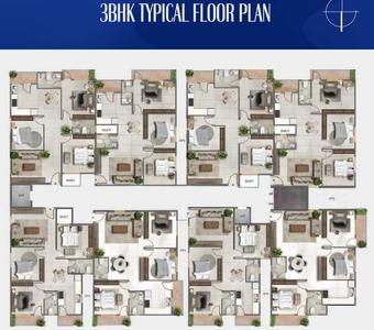 Project Image of 989.81 - 1344.25 Sq.ft 2 BHK Apartment for buy in Bhima Blue Bell