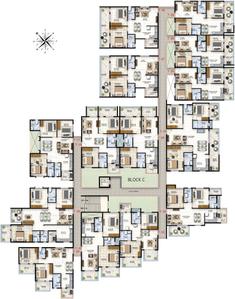 Project Image of 988.0 - 1285.0 Sq.ft 2 BHK Apartment for buy in Mahaveer Trident
