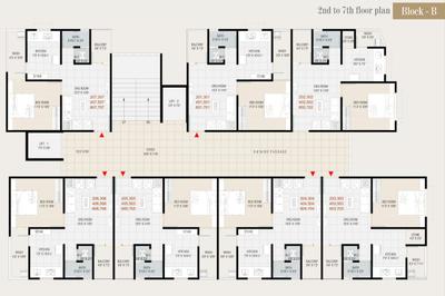 Project Image of 387.0 - 1117.08 Sq.ft 1 BHK Apartment for buy in Narmada Ashtavinayak Elegance Villa