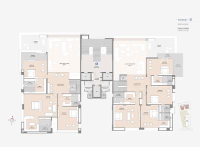 Project Image of 3003.02 - 6021.0 Sq.ft 5 BHK Apartment for buy in Sangini Skyteria