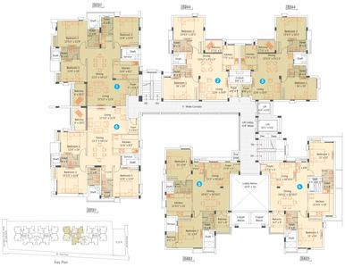 Project Image of 1244.0 - 1737.0 Sq.ft 2 BHK Apartment for buy in Appaswamy Habitat