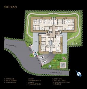 Project Image of 2385.0 - 4190.0 Sq.ft 3 BHK Apartment for buy in Siddharth Vidhatre