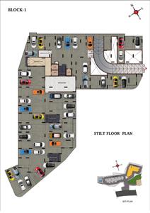 Project Image of 1503.0 - 1511.0 Sq.ft 3 BHK Apartment for buy in Casagrand Highclere