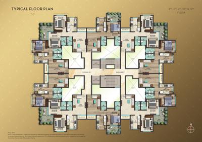Project Image of 398.0 - 484.0 Sq.ft 1 BHK Apartment for buy in Tharwani Millennium City Phase III