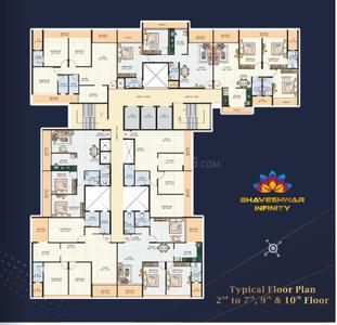 Project Image of 1285.0 - 1790.0 Sq.ft 2 BHK Apartment for buy in Bhaveshwar Infinity
