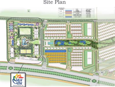Project Image of 895.0 - 1395.0 Sq.ft 2 BHK Apartment for buy in Ajnara Khel Gaon Phase 1 Tower A B C And D